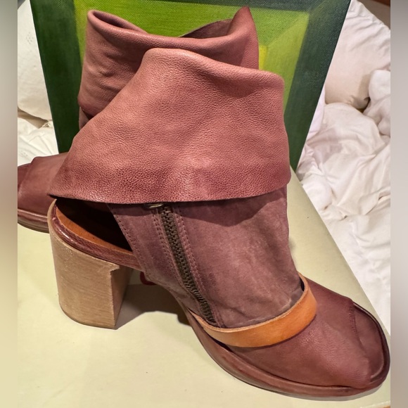 A.S.98 Gorgeous Sandals, leather and suede. Size 41 - Picture 6 of 9